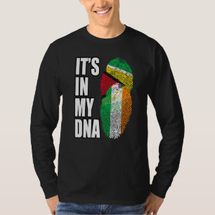 Iers En Guyanees Meng DNA Vlag Erfgoed T-shirt