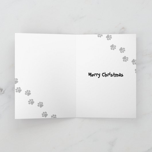 Iers/Engelse Kerstmis/Gordon/Zetter R&W Feestdagen Kaart (Binnen)