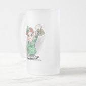 Iers gejuich! Frosted Beer Mok (Voorkant links)