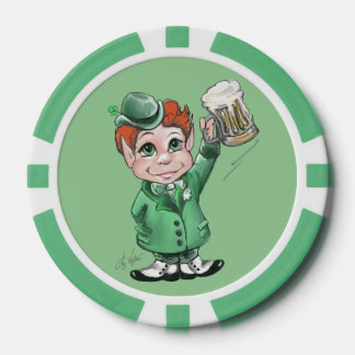 Iers gejuich! Sláinte. Poker Chips