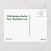 Iers Gezegde St. Patrick's Day Briefkaart (Achterkant)