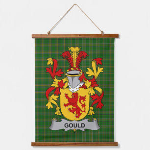 Iers Gould Wapen Familiewapen Hangend Wandkleed
