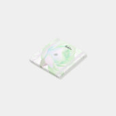 Iers groen Roos Post-it® Notes (Schuin)