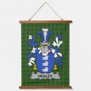 Iers Healey of O_Healey Wapen Familiewapen Hangend Wandkleed