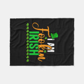 Iers I Am Fookin Irish Fleece Deken (Voorkant (Horizontaal))