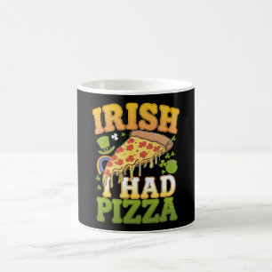 Iers Ik Had Pizza Grappige St. Patrick's Day Liefh Koffiemok