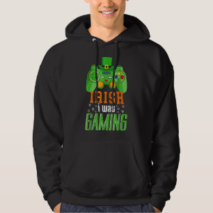 Iers ik speelde grappig St Patrick's Day Video Ga Hoodie