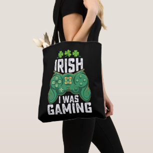 Iers Ik was gaming gamer games St Patrick's Day Draagtas