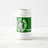 Iers in hart bierpul (Voorkant links)