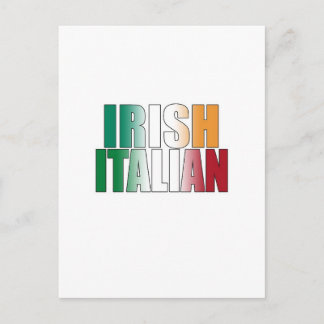 Iers Italiaans Briefkaart