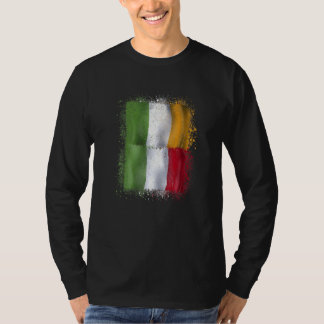 Iers Italiaans Liefde Ierland en Italië T-shirt