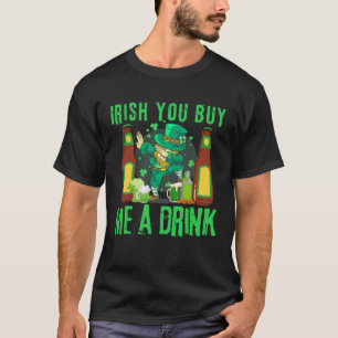 Iers Je koopt me een biertje St Patrick's Day Drin T-shirt
