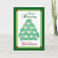 Iers kerstgebak - Shamrock kerstboom