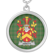 Iers Ketting Abbott Wapen Familie Crest