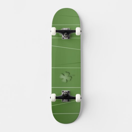 Iers klaverontwerp skateboard (Voorkant)
