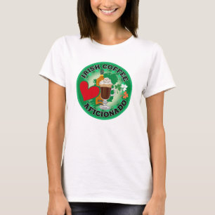 Iers koffieliefhebber. t-shirt
