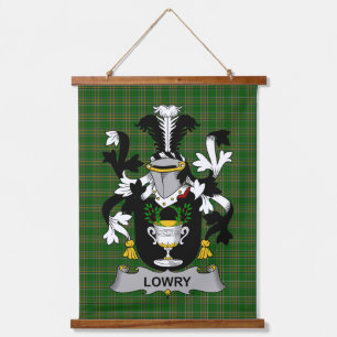 Iers Lowry of Lavery Wapen Familiewapen Hangend Wandkleed