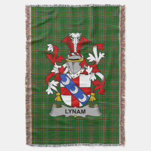 Iers Lynam of O_Lynam Wapen Familiewapen Deken
