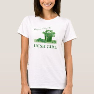 IERS MEISJE St Patricks Dag T-shirt