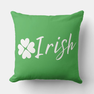 Iers met Shamrock - St. Patrick Dag Kussen