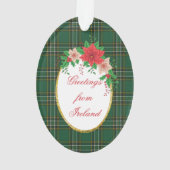 Iers nationaal product ornament (achterkant)