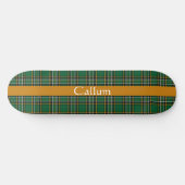 Iers Nationaal Tartan Aangepast Skateboard (Horizontaal)