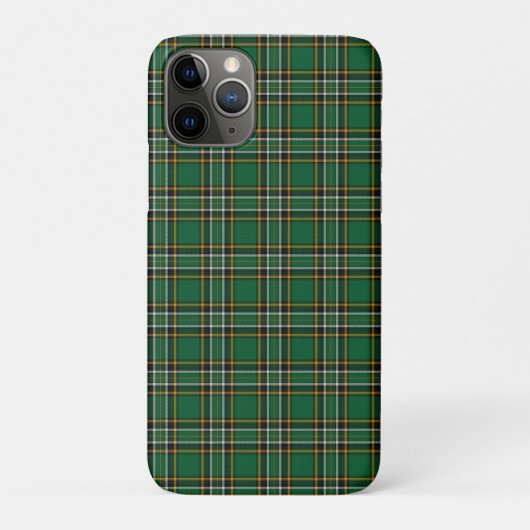 Iers Nationaal Tartan Case-Mate iPhone Case (Achterkant)