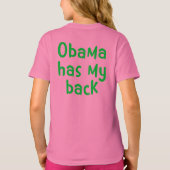 Iers Obama-kind T-shirt (Achterkant)