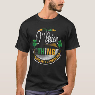Iers - O'Brien dingen die je niet zou begrijpen T-shirt