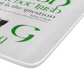 Iers of niet Irish Original St Patrick's Day SCuB Snijplank (Hoek)