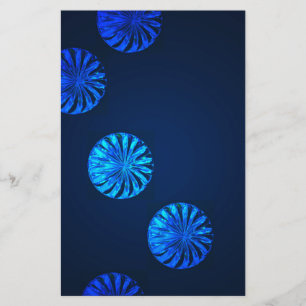 Iers ontwerp blauwe kristal briefpapier