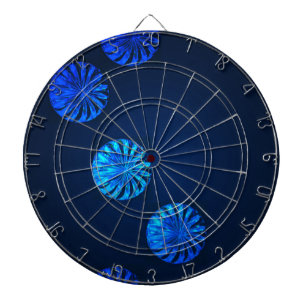 Iers ontwerp blauwe kristal dartbord