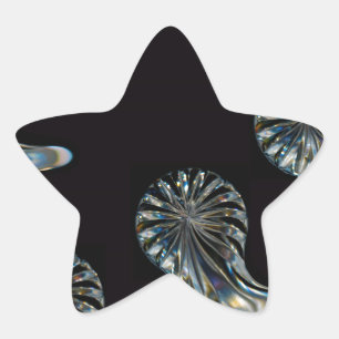 Iers ontwerp-De Crystal Collectie Ster Sticker