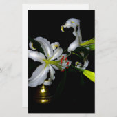 Iers ontwerp-messing en ventilatorontwerp briefpapier (Voorkant / Achterkant)