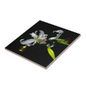 Iers ontwerp-messing en ventilatorontwerp tegeltje (Zijkant)