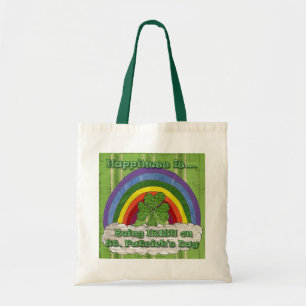 Iers op St Patrick's Day Canvas tas