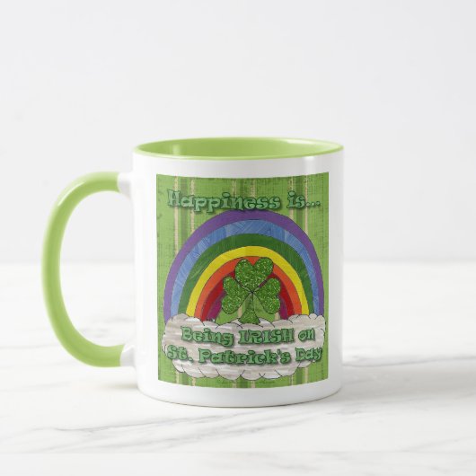 Iers op St Patrick's Day Coffee Mok (Links)