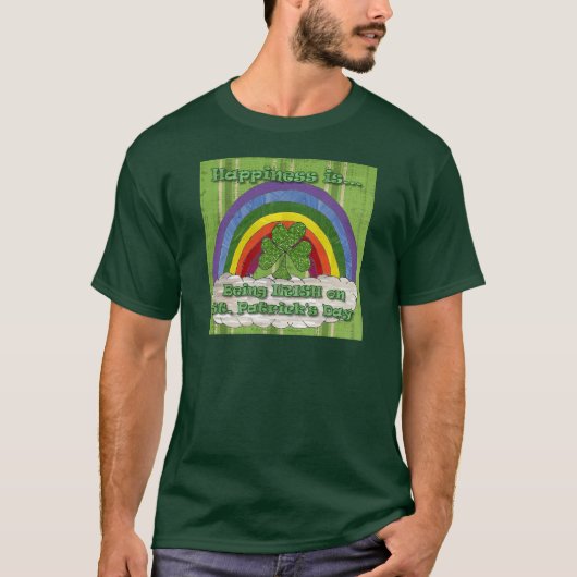 Iers op St Patrick's Day T-Shirt (Voorkant)