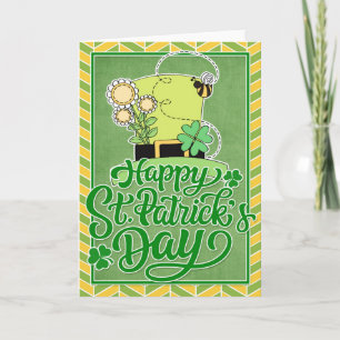 Iers Pet - Happy St. Patrick's Day Kaart