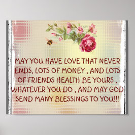 Iers Poster van de Blessing