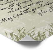 Iers Poster van de Blessing (Hoek)