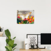 Iers Poster zonder been (White Peacock and Milkwee (Thuiskantoor)