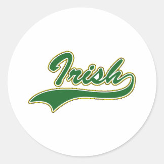 Iers Ronde Sticker