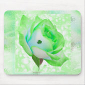 Iers roos en shamrock! muismat (Voorkant)