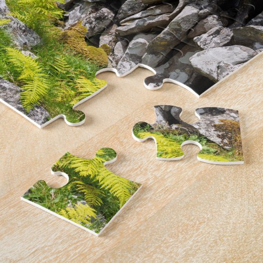 Iers schilderachtig landschap in het Burren Ierlan Legpuzzel (Zijkant)