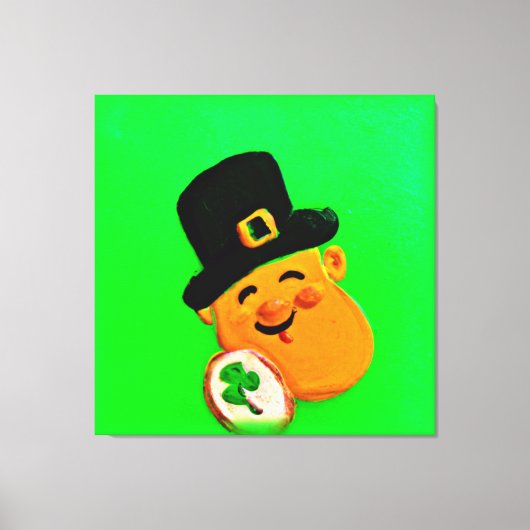 Iers schilderwerk. Bestel nu Canvas Afdruk (Voorkant)