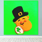 Iers schilderwerk. Bestel nu Canvas Afdruk (Insitu (Houten vloer))