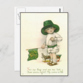  Iers St. Patrick's Day Briefkaart (Voorkant / Achterkant)