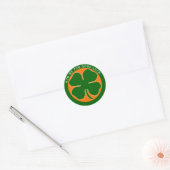 Iers - Succes Ronde Sticker (Envelop)
