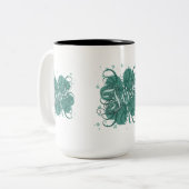 Iers Tweekleurige Koffiemok (Voorkant links)